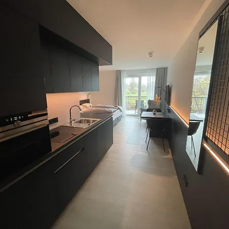 Hotelapartment Ueberwasser Mit Sauna Und Fitness Κουξχάφεν