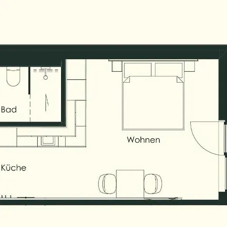 Hotelapartment Ueberwasser Mit Sauna Und Fitness Lejlighed